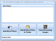 MS Word Extract Images From Multiple Documents Sof screenshot